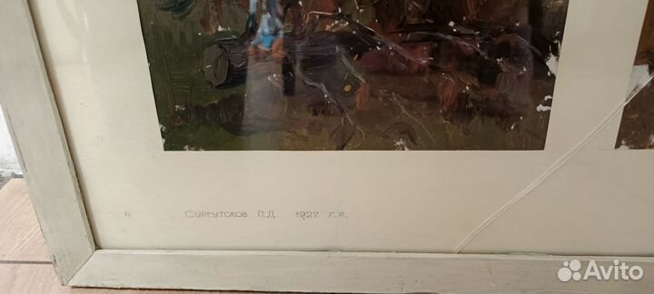 Картина маслом этюд