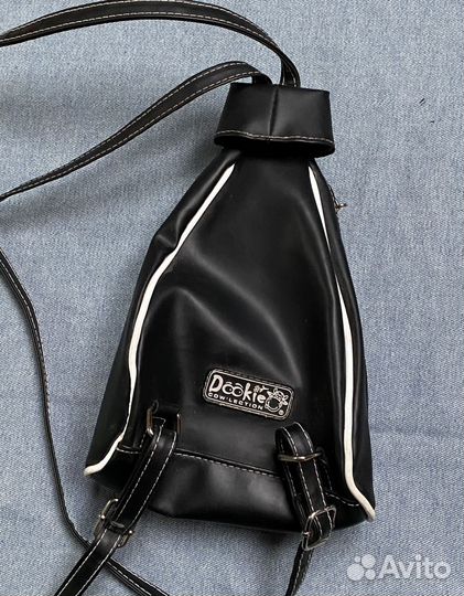 Сумка с игрушечной коровой