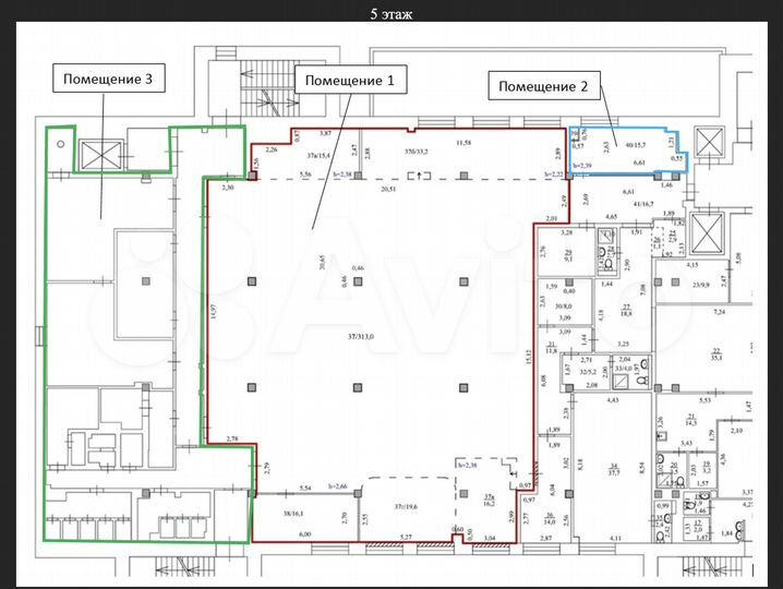Помещение свободного назначения, ресторан, 620 м²