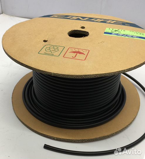 Кабель Canare LV-61S черный, оранжевый