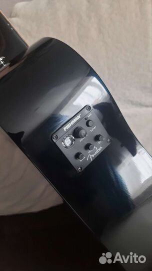 Гитара Fender CD-60CE BLC