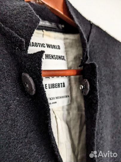 Лёгкое пальто Gene Par Yukio Mishiba