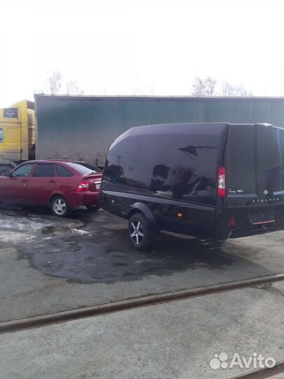 Прицеп Сталкер Touring MAX (3500х1640х1550) черный