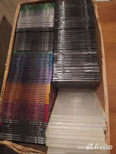 Боксы для cd dvd дисков новые
