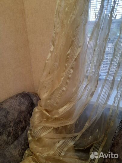 Штора тюль органза