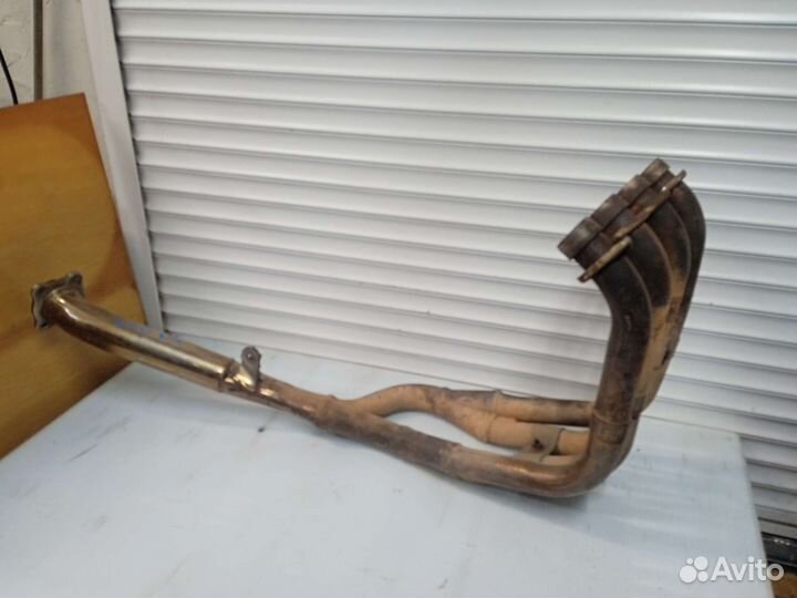 Suzuki GSX-R600/750 2004-2005. Выпускной коллектор