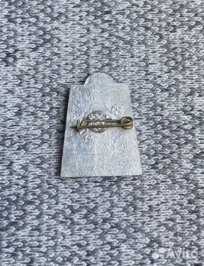 Значок времен СССР - Тяжелая атлетика - Спорт