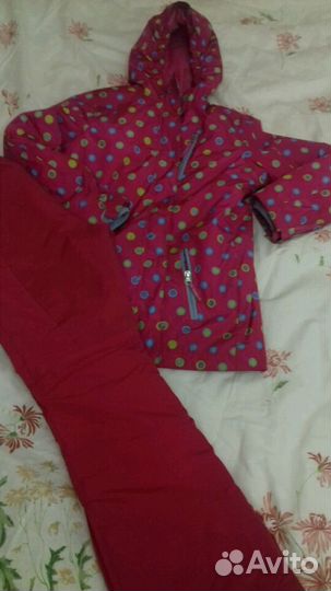 Куртка и брюки зима сша(комбинезон) дев 10-13 лет