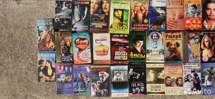 Hi-fi магнитофон и Видеокассеты 71 шт лицензия