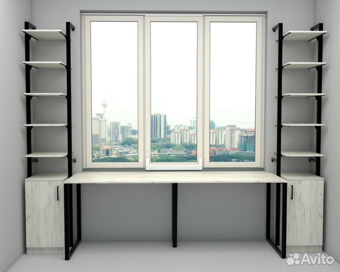 Рабочая зона у окна Амелия 14