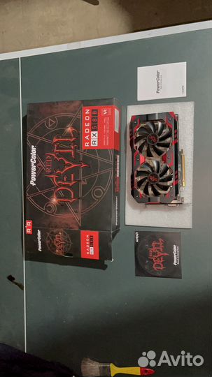 Видеокарта radeon rx 580 8 гб