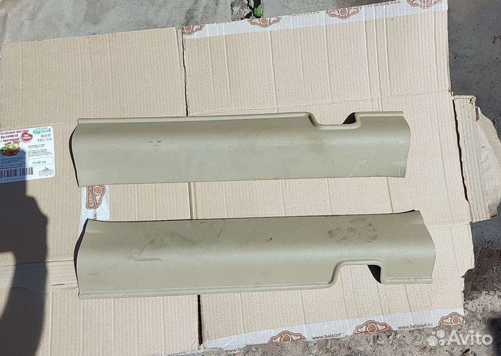 Накладки порогов салона Хонда crv3