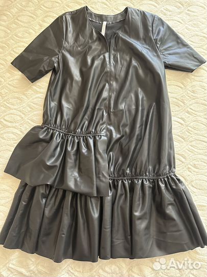 Кожаное платье
