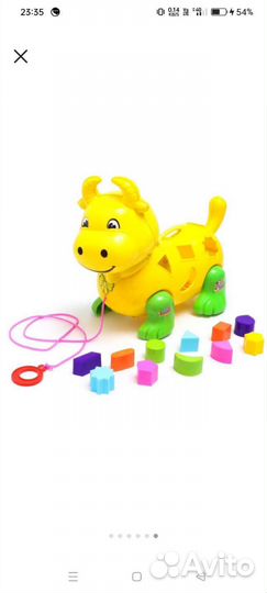 Каталка сортер 2 в 1