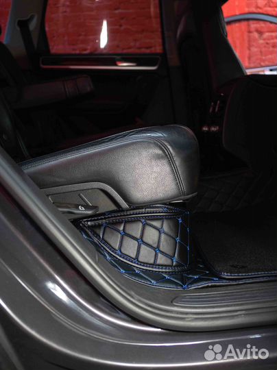 3D коврики из экокожи Volkswagen Touareg 2011
