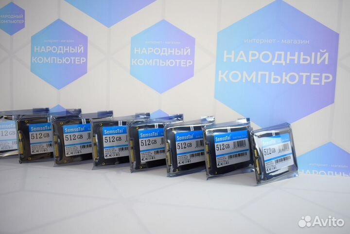 SSD 512 гб SATA 3