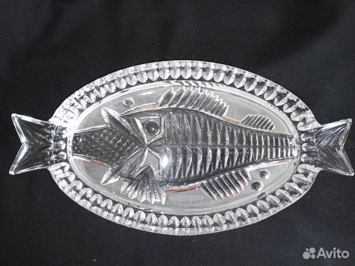 Селёдочница хрусталь
