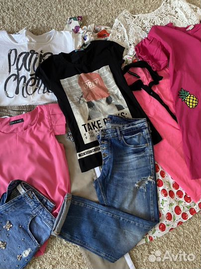 Вещи пакетом на девушку 42 44