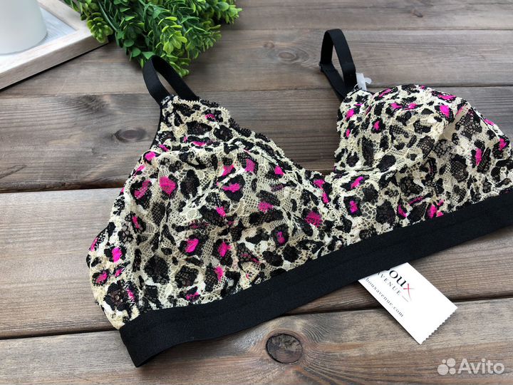 Бюстгальтер треугольник без косточки 65DD