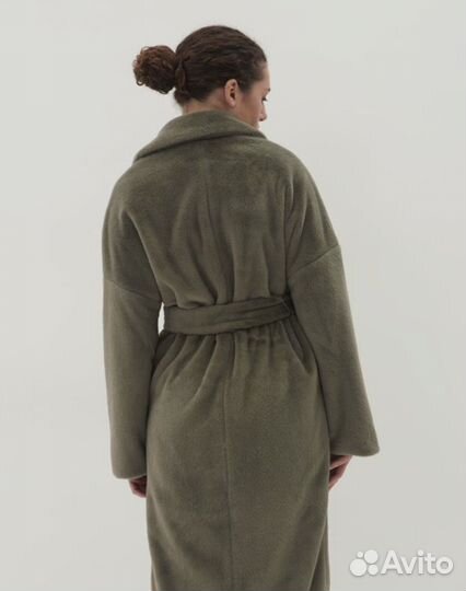 Шуба из эко меха