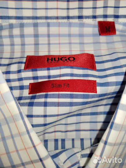 Рубашка Hugo Boss slim fit оригинал