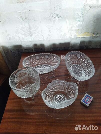 Хрустальная посуда СССР