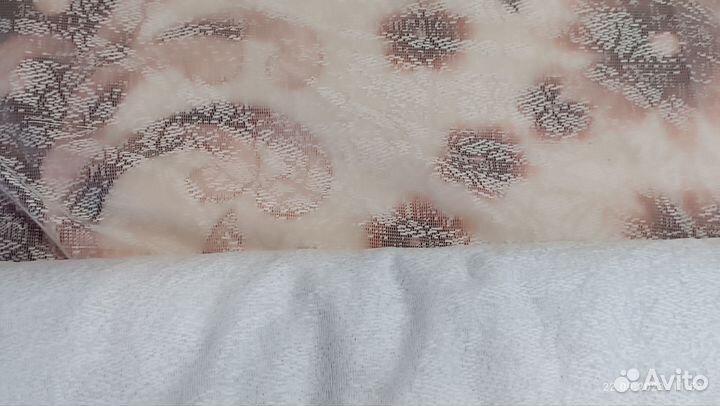 Тюль короткий