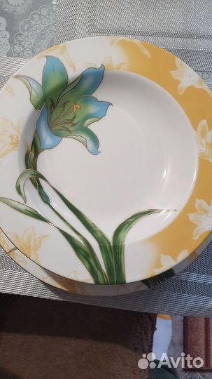 Набор тарелок фарфор
