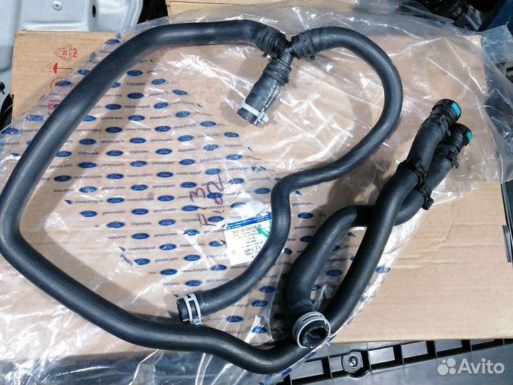 Патрубоки печки форд фиеста фьюжен