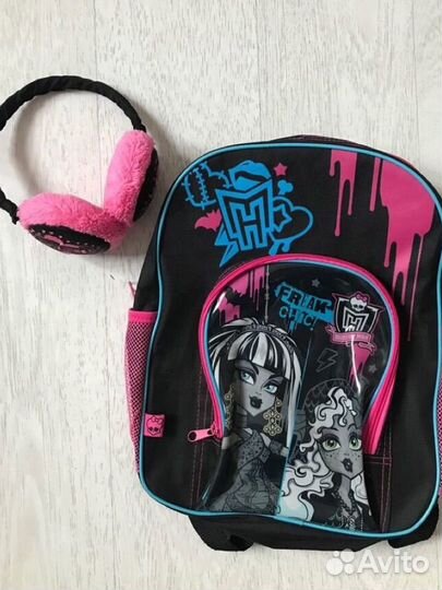 Рюкзак для девочки ланч бокс папка школьная