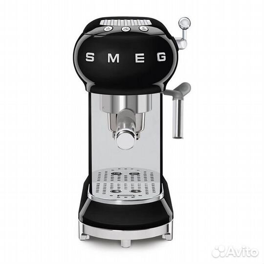 Кофеварка рожковая Smeg ECF01, черный
