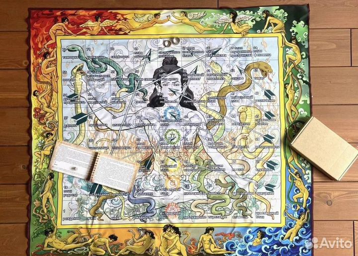 Игра Лила 100 х 100 см (Комплект -Тканное поле )