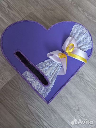 Свадебная коробка для открыток