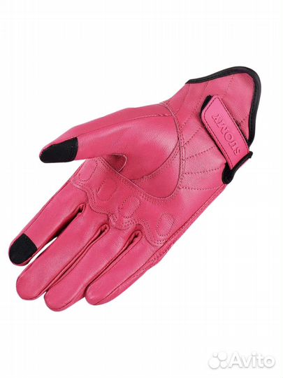 Мотоперчатки женские кожаные S и M