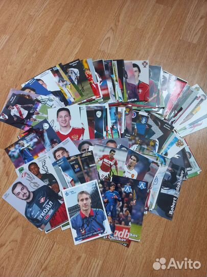 Автографы футболистов