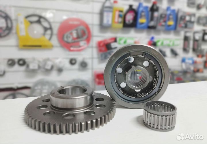 Муфта обгонная zs177(nc250) + шестерня + подшипник