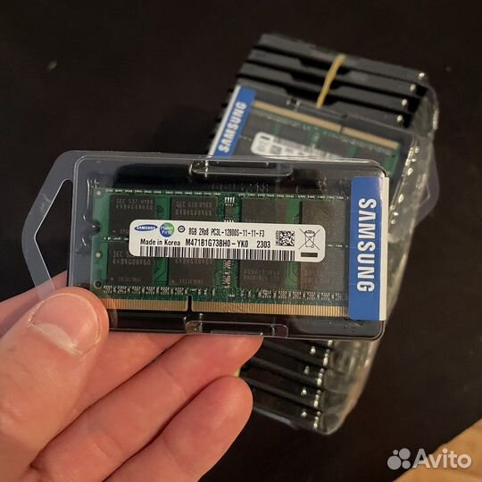 Новая озу samsung 8gb DDR3/DDR3L 1600 MHZ