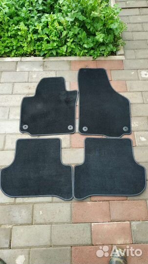 Оригинальные коврики VW skoda новые