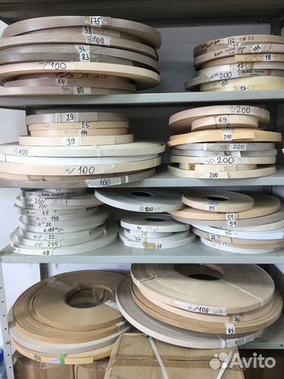 Кромка пвх 0,4х19 мм и 2х19мм