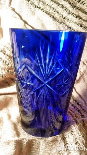 Фужеры, цветное стекло СССР