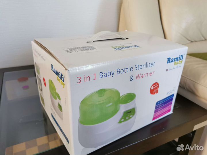 Стерилизатор подогреватель 3в1 Ramili Baby