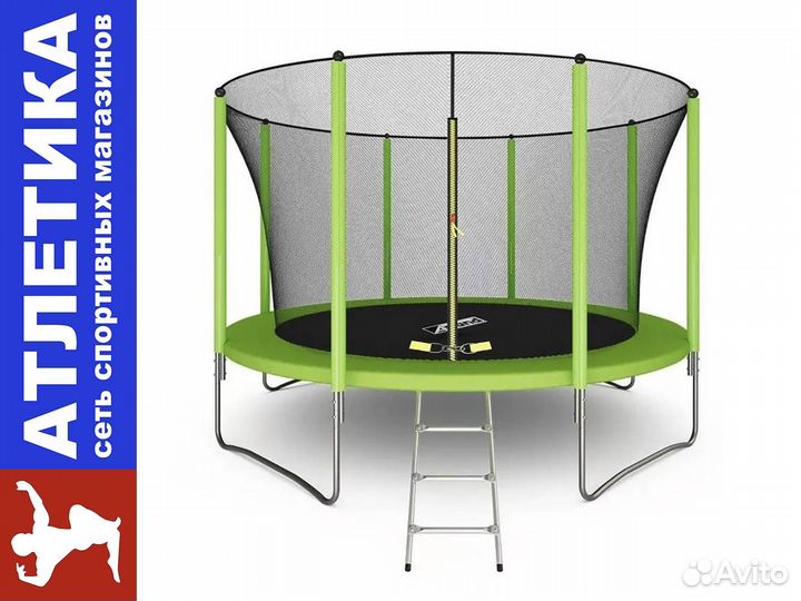 Уличный каркасный батут Arland 14FT c сеткой