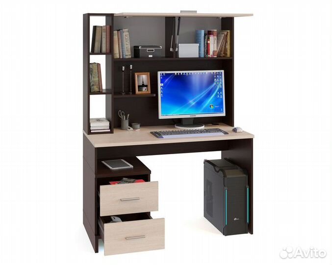 Вместительный стол для компьютера №309