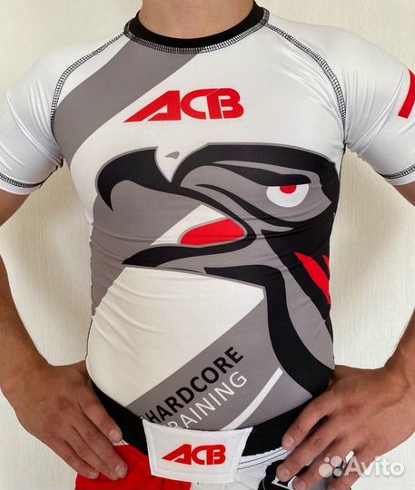 Рашгард с коротким рукавом ACB Hardcore Training
