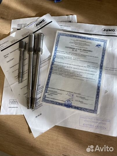 Датчик температуры для производства пластмасс