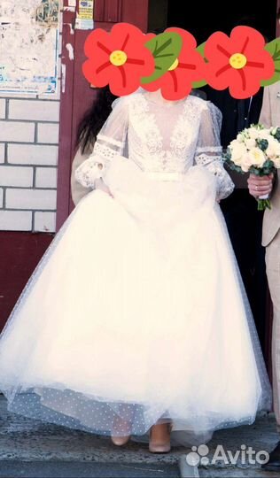 Свадебное платье бохо