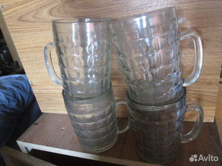 Кружка пивная СССР - объём 0.5 л