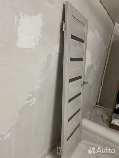 Двери межкомнатные серые