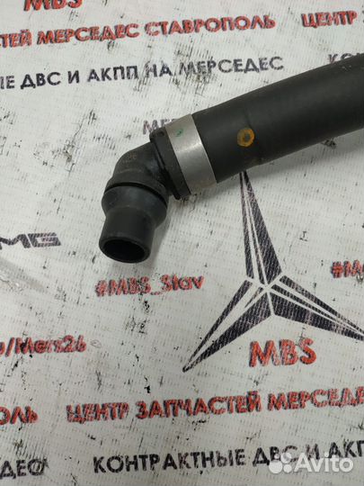 Патрубок печки w211 Mercedes (правый руль)