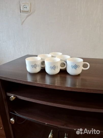 Чашки фарфор зик СССР